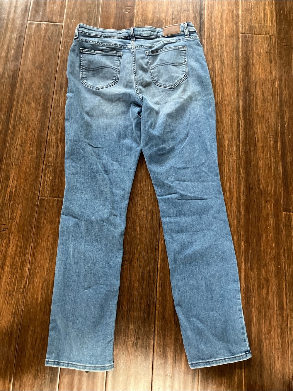 Lee Women's Light Blue Straight Leg Jeans - Picture 4 of 4